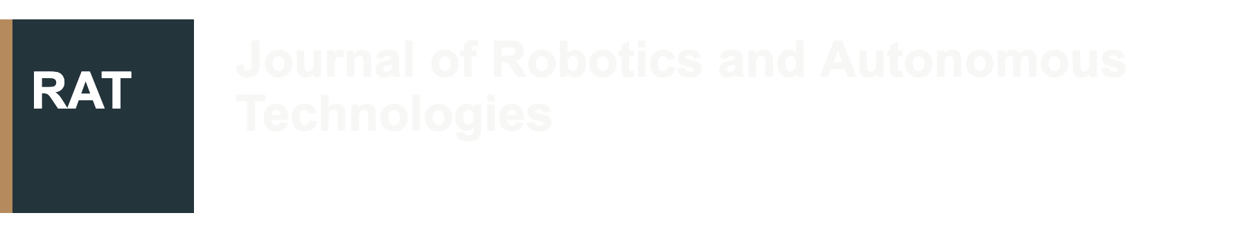 Journal of Robotics and Autonomous Technologies logo